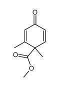 methyl 1,2-dimethyl-4-oxocyclohexa-2,5-diene-1-carboxylate Structure