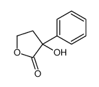 3-hydroxy-3-phenyloxolan-2-one Structure