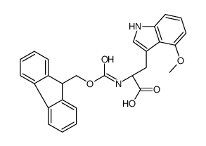 FMOC-5-METHOXY-L-TRYPTOPHAN结构式