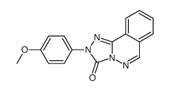 2-(4-methoxyphenyl)-[1,2,4]triazolo[3,4-a]phthalazin-3-one结构式
