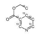 ethyl pyridine-3-carboxylate Structure