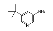 5-(tert-Butyl)pyridin-3-amine structure