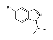 5-溴-1-异丙基吲唑结构式