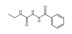 4-ethyl-1-benzoyl semicarbazide结构式