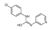 1-(4-chlorophenyl)-3-pyridin-3-ylurea结构式