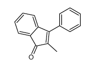 2-METHYL-3-PHENYL-1H-INDEN-1-ONE结构式