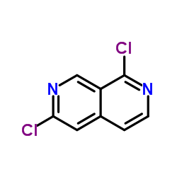 1,6-Dichloro-2,7-naphthyridine Structure