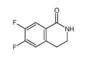 6,7-difluoro-3,4-dihydroisoquinolin-1(2H)-one structure