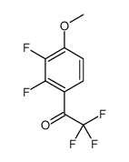 1-(2,3-Difluoro-4-methoxyphenyl)-2,2,2-trifluoroethanone结构式