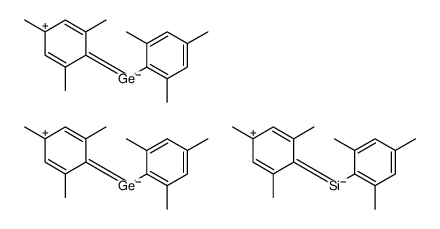 bis(2,4,6-trimethylphenyl)germanium,bis(2,4,6-trimethylphenyl)silicon结构式