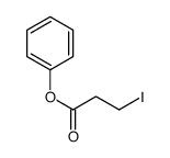 phenyl 3-iodopropanoate结构式