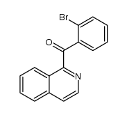 (2-bromophenyl)isoquinolin-1-ylmethanone结构式