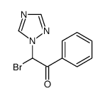 2-bromo-1-phenyl-2-(1,2,4-triazol-1-yl)ethanone Structure