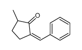 2-benzylidene-5-methylcyclopentan-1-one结构式