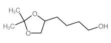 1,3-Dioxolane-4-butanol,2,2-dimethyl-结构式