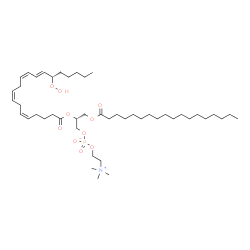 1-Stearoyl-2-15(S)-HpETE-sn-glycero-3-PC structure