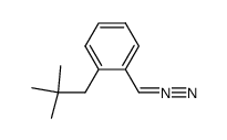 (2-(2,2-Dimethylpropyl)phenyl)diazomethane Structure