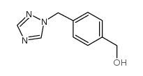[4-(1H-1,2,4-噻唑-1-甲基)苯基]甲醇结构式