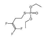 Thiophosphoric acid O,O-diethyl S-(3,4,4-trifluoro-3-butenyl) ester Structure