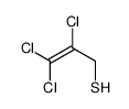 2,3,3-trichloroprop-2-ene-1-thiol结构式