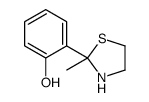 2-(2-Methyl-2-thiazolidinyl)phenol structure