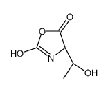 (R*,S*)-4-(1-hydroxyethyl)oxazolidine-2,5-dione结构式