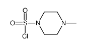 4-Methylpiperazine-1-sulfonyl chloride structure