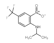 4-isopropylamino-3-nitrobenzotrifluoride Structure