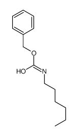 benzyl N-hexylcarbamate结构式