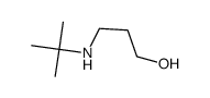 1-Propanol, 3-[(1,1-dimethylethyl)amino]- structure