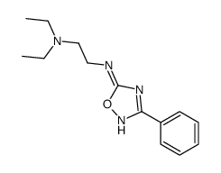 N,N-diethyl-N'-(3-phenyl-1,2,4-oxadiazol-5-yl)ethylenediamine Structure