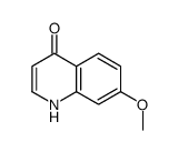 7-甲氧基-1H-4-喹啉酮结构式
