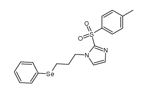 1-[3-(phenylselanyl)propyl]-2-tosyl-1H-imidazole Structure