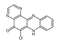 6-chloro-7H-pyrazino[2,3-a]phenazin-5-one Structure