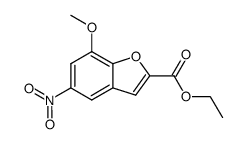 Ethyl 2-(6-formyl-2-methoxy-4-nitrophenoxy)acetate Structure