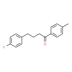 4-(4-Fluorophenyl)-1-(p-tolyl)-1-butanone Structure