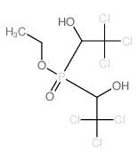 Phosphinic acid,bis(2,2,2-trichloro-1-hydroxyethyl)-, ethyl ester (8CI) picture