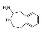 2,3,4,5-TETRAHYDRO-1H-BENZO[D]AZEPIN-2-AMINE Structure