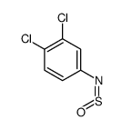 1,2-dichloro-4-(sulfinylamino)benzene结构式