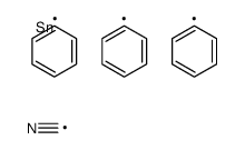 triphenylstannylformonitrile Structure