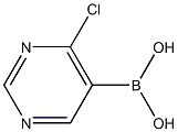 4-Chloropyrimidine-5-boronic acid Structure