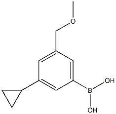 3-Cyclopropyl-5-(methoxymethyl)phenylboronic acid图片