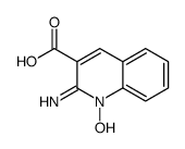 3-Quinolinecarboxylicacid,2-amino-,1-oxide(8CI,9CI) Structure