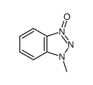 3-methyl-3H-1,2,3-benzotriazole 1-oxide结构式