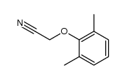 2-(2,6-DIMETHYLPHENOXY)ACETONITRILE结构式