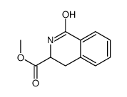 Methyl 1-hydroxy-3,4-dihydro-3-isoquinolinecarboxylate结构式