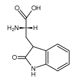 β-oxindolylalanine Structure