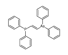 [(E)-2-(Diphenylarsino)ethenyl]diphenylphosphine结构式