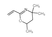 5,6-二氢-4,4,6-三甲基-2-乙烯基-1,3(4H)-噁嗪结构式