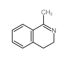 Isoquinoline,3,4-dihydro-1-methyl- structure
